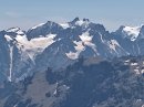 Vue du Galibier sur les Ecrins